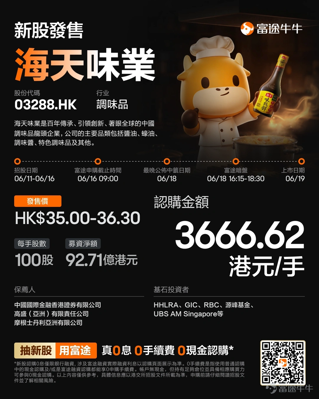 Sea Food Industry 3288IPO