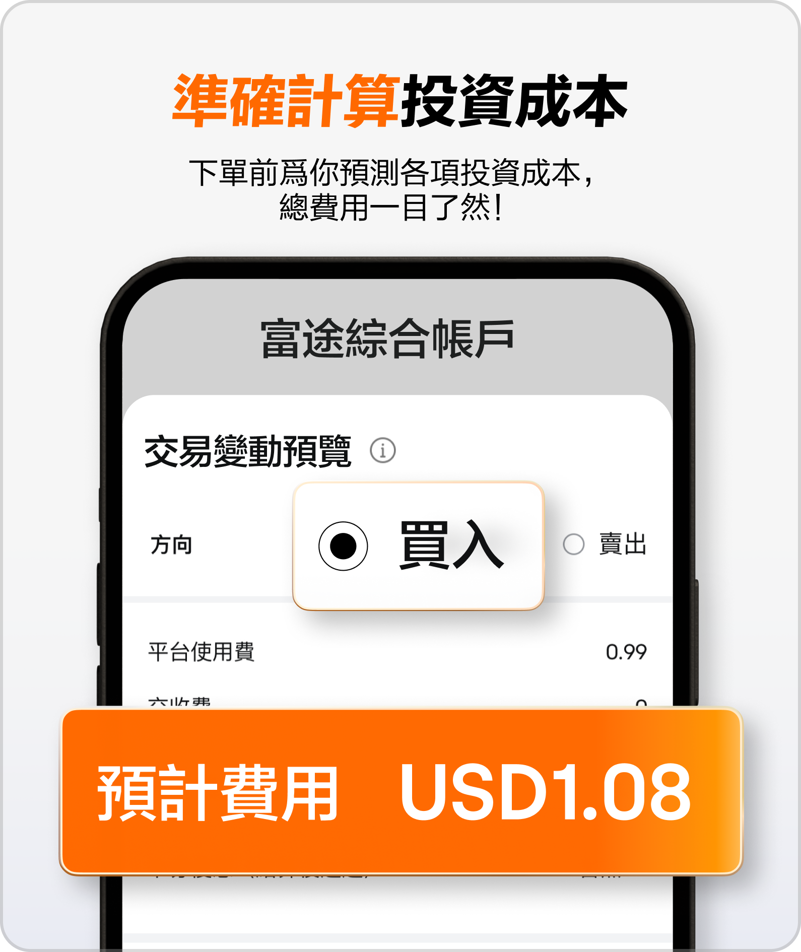 準確計算投資成本