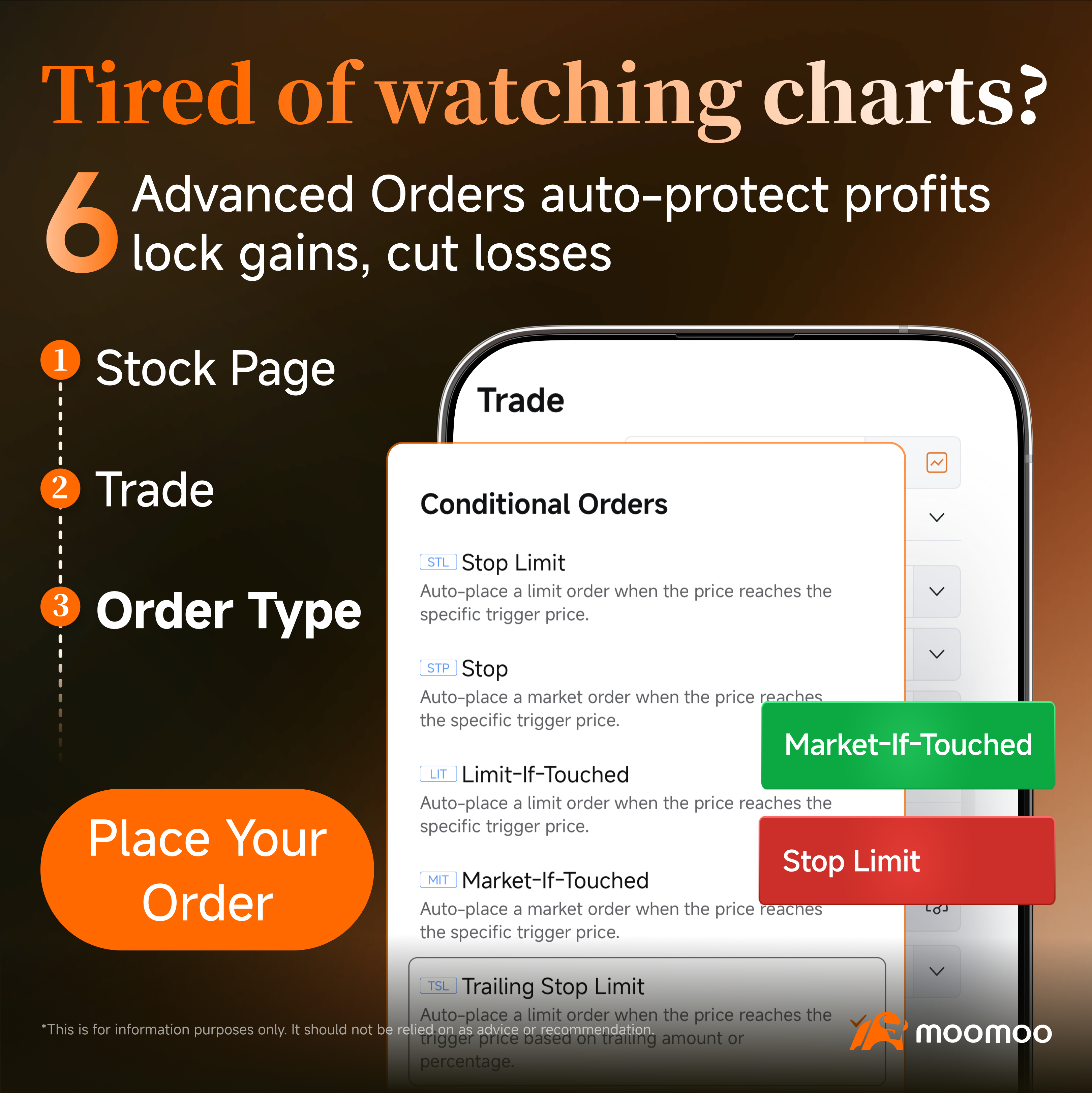 Advanced order