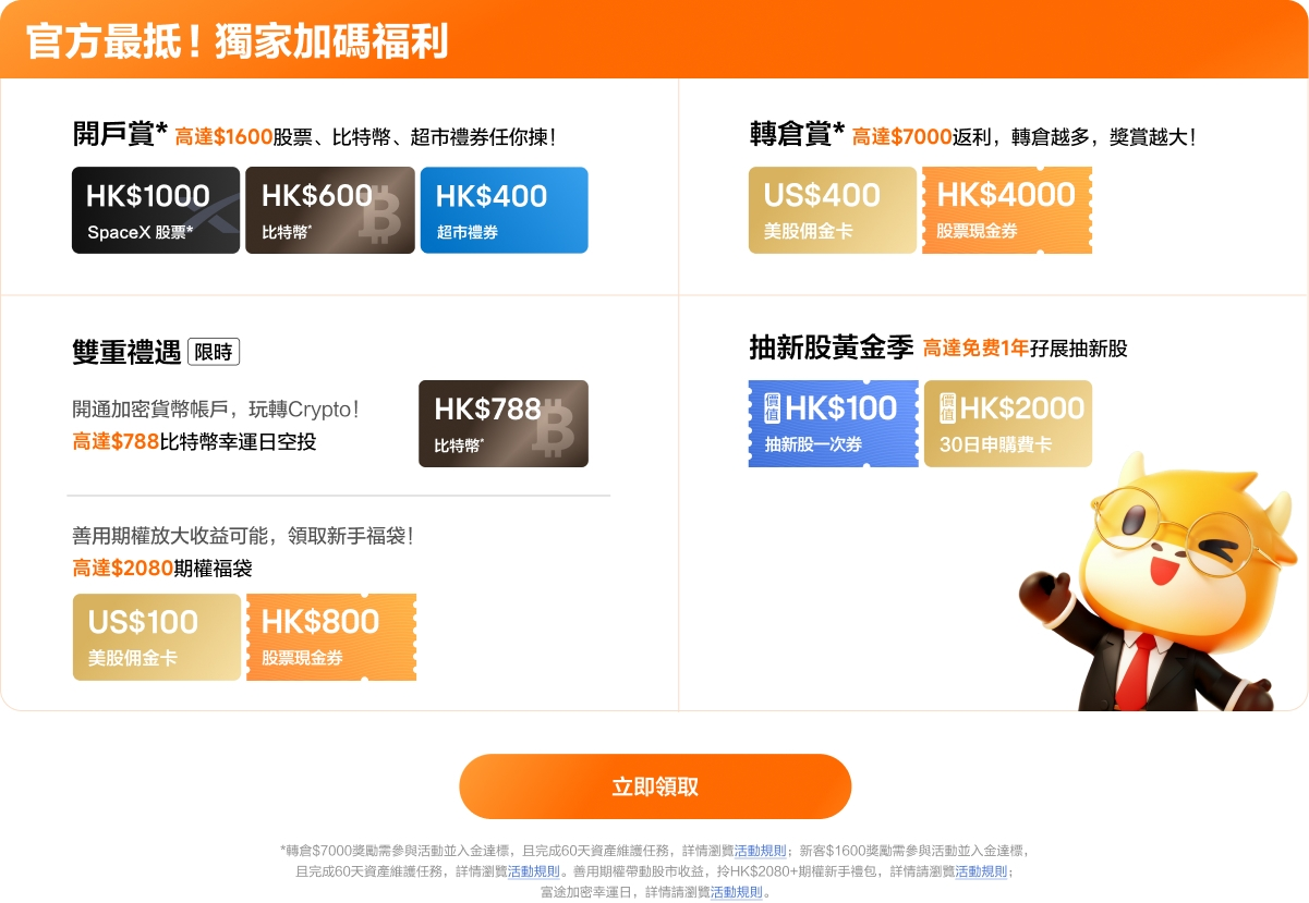 开户奖赏